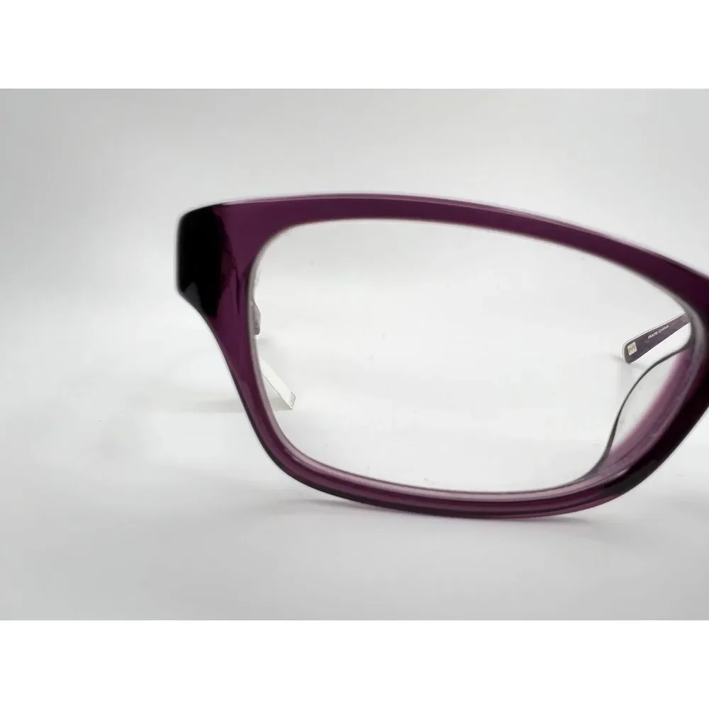 Nine West NW5047 500 Purple Crystal Rectangular Eyeglasses Frames 52[]15 135 mm - Picture 4 of 12